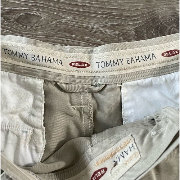 Tommy Bahama 100% Silk Shorts Size 36 Color Tan - Picture 5 of 7